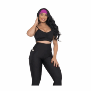 Legging com Bolso em Poliamida Premium | Conforto, Estilo e Praticidade com Qualidade Superior