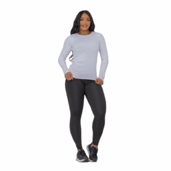Camiseta Manga Longa Proteção UV em Poliamida – Qualidade, Estilo e Conforto em Cada Detalhe